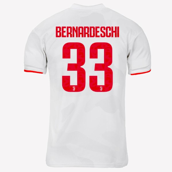 Camiseta Juventus NO.33 Bernaroeschi Segunda equipo 2019-20 Gris Blanco